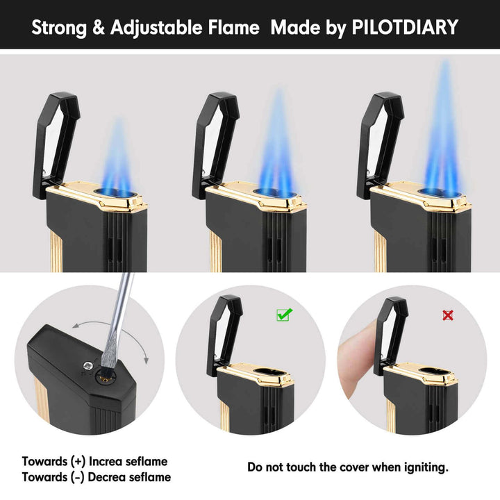 Double Jet Torch Lighter - PILOTDIARY