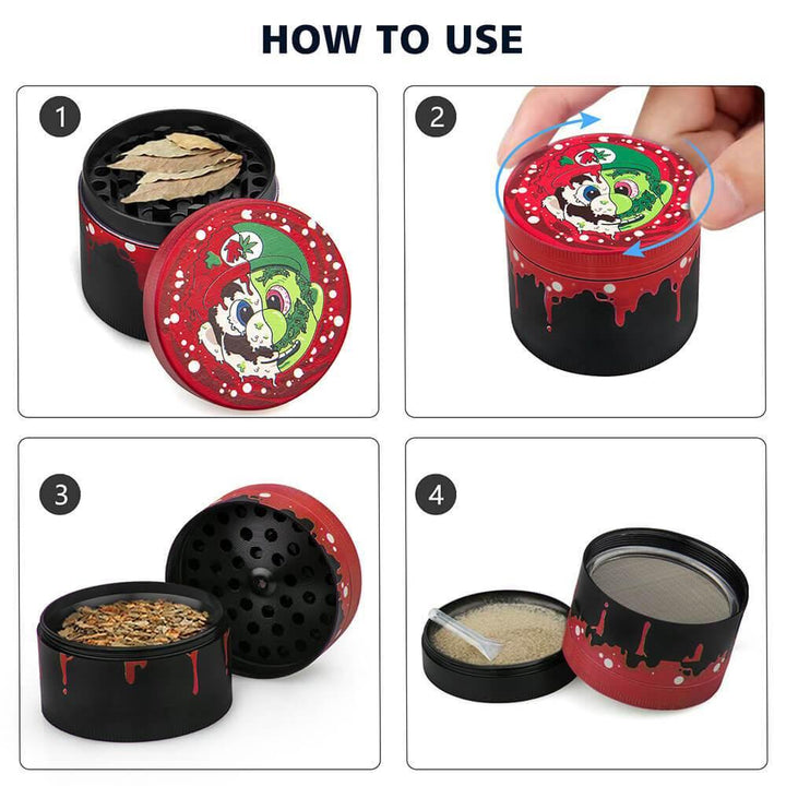 2 Inches Mario Herb Grinder  - PILOT DIARY