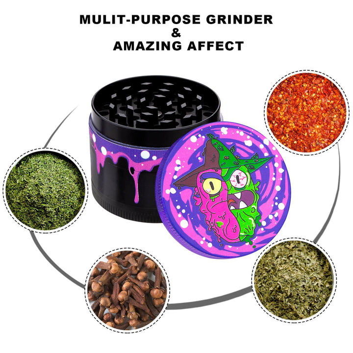 Scary Terry Metal Herb Grinder - PILOTDIARY