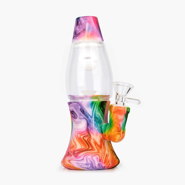 Lava Lamp Silicone Water Pipe - INHALCO