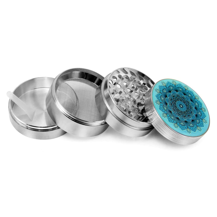 4-piece Mandala herb grinder