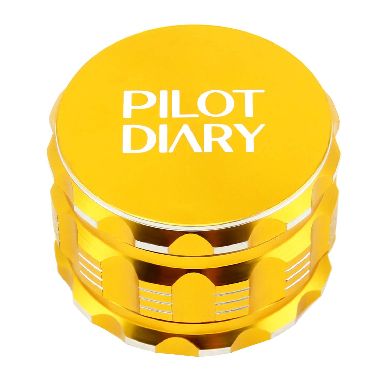 Gold Weed Grinder - PILOT DIARY