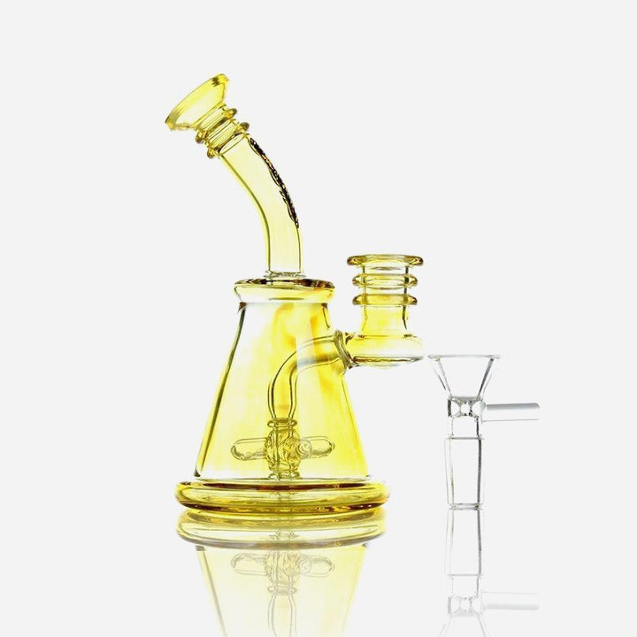 Propeller Perc Mini Beaker Water Pipe - PILOTDIARY