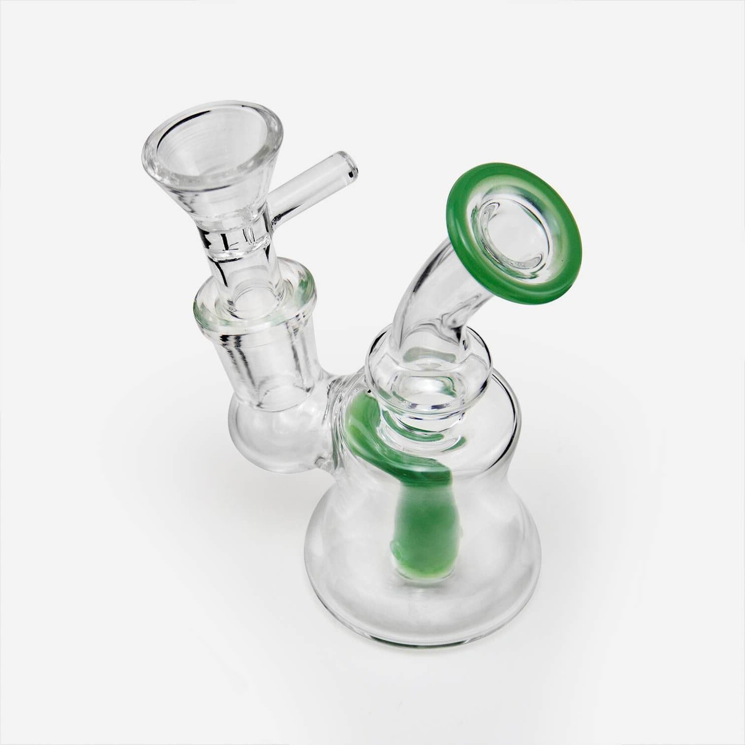 4″ Mini Dab Rig Green | PILOT DIARY® – PILOTDIARY