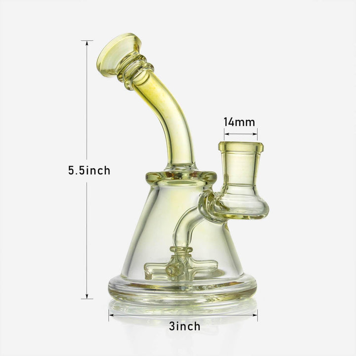 Mini Bent Beaker Water Pipe - PILOT DIARY