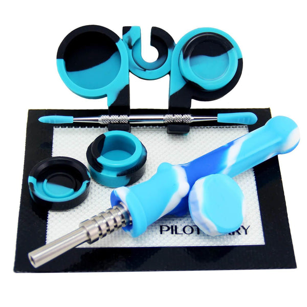 Silicone Nectar Collector Dab Kit - PILOT DIARY