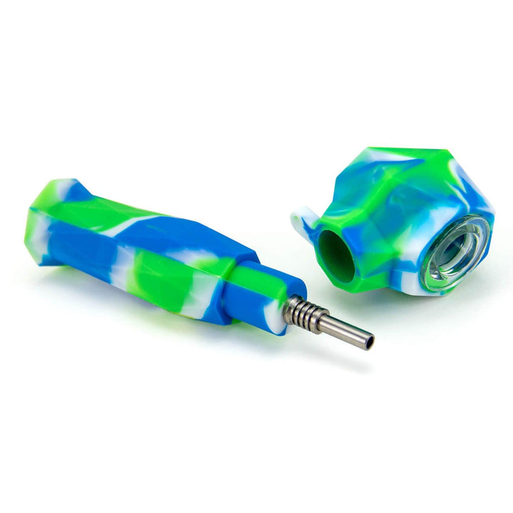 Nectar Collector Honey Straw with silicone head for easy handling and portable dabbing