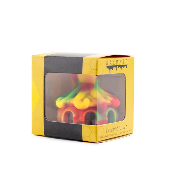 Octopus Silicone Dab Wax Container with packaging