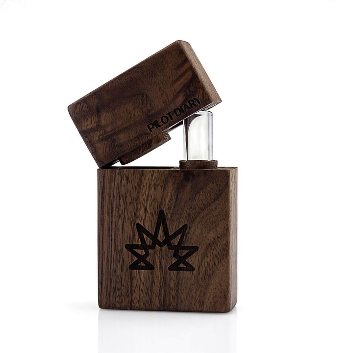 Wood Dugout With Glass One Hitter - PILOT DIARY