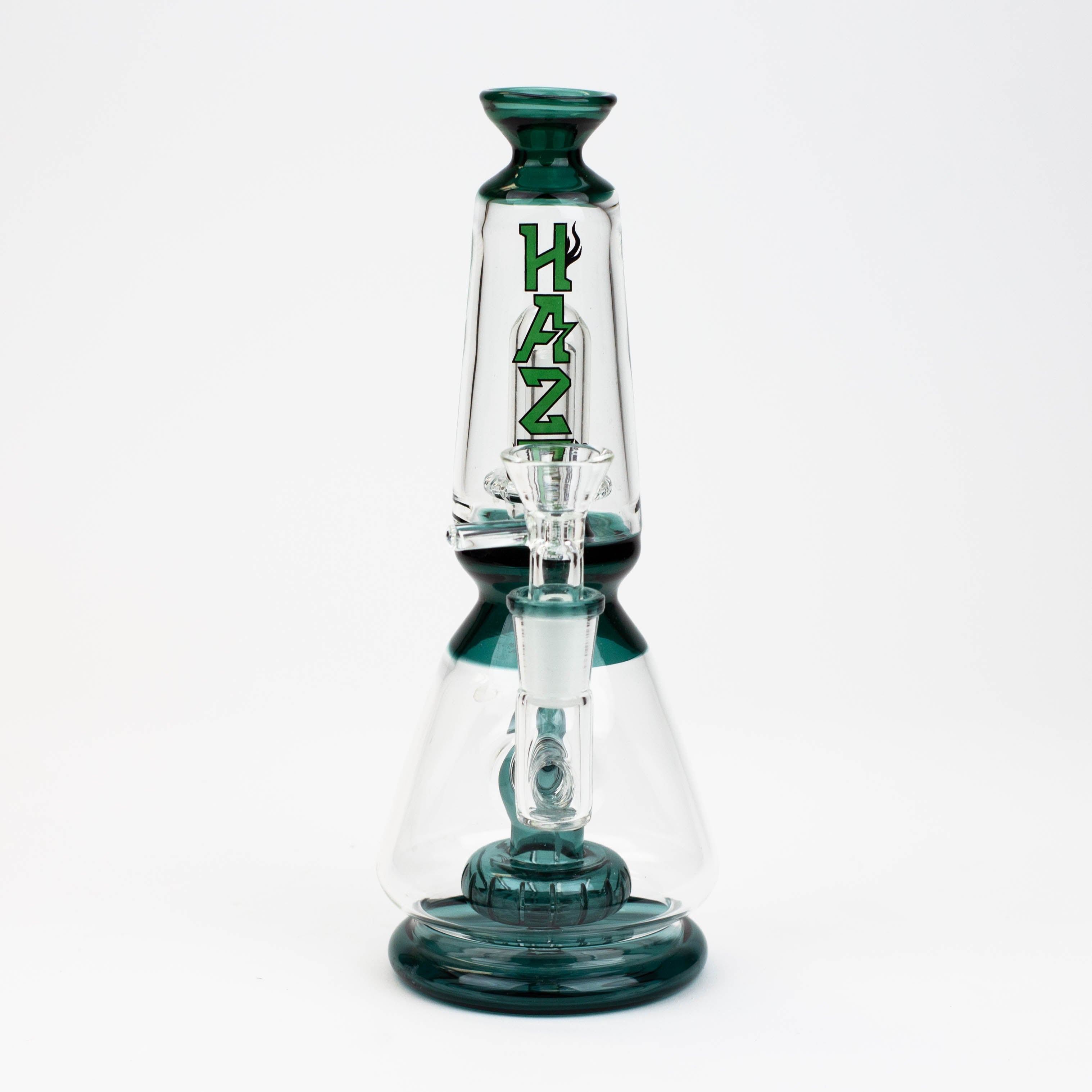 8.5" Glass Water Bong with Showerhead perc_3