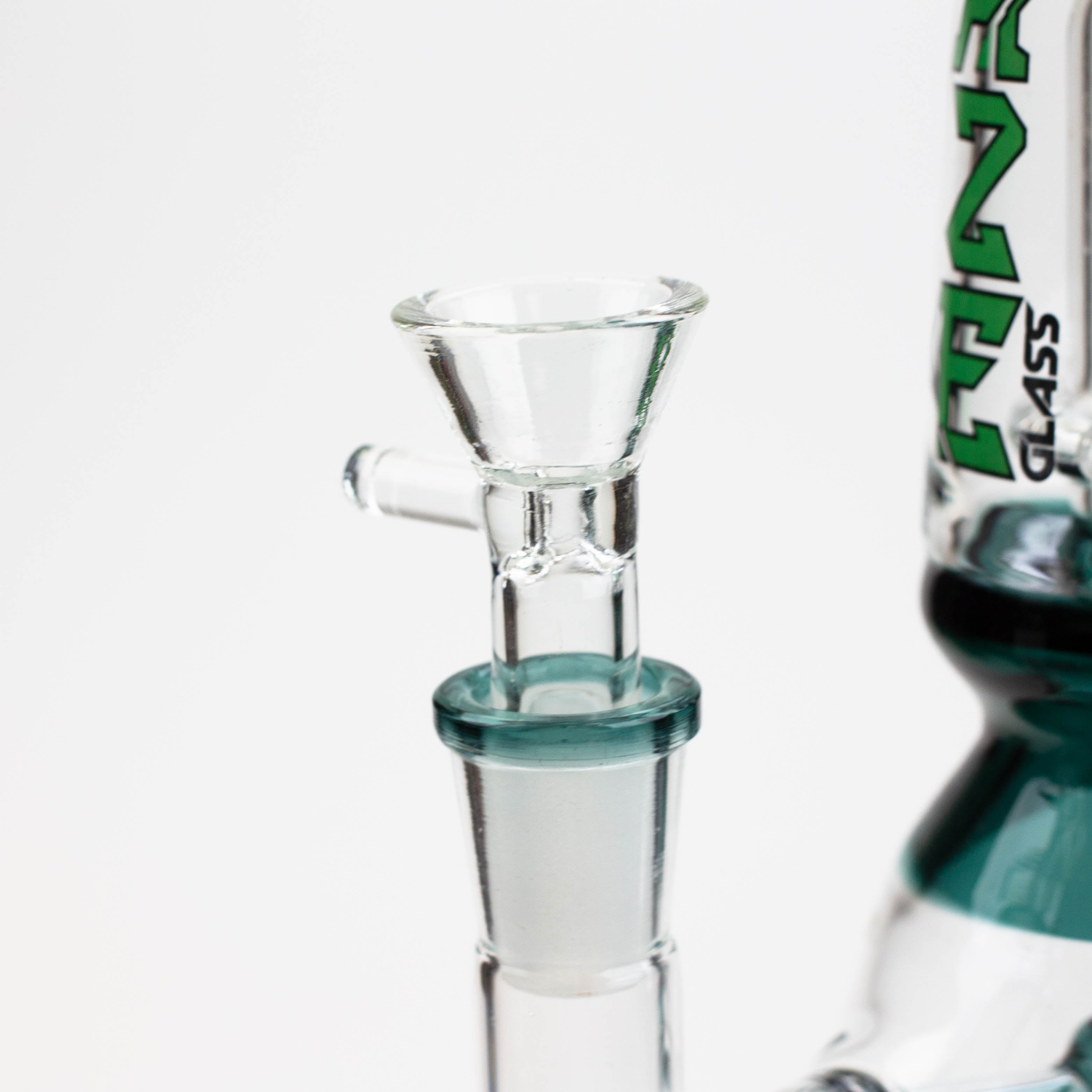 8.5" Glass Water Bong with Showerhead perc_7