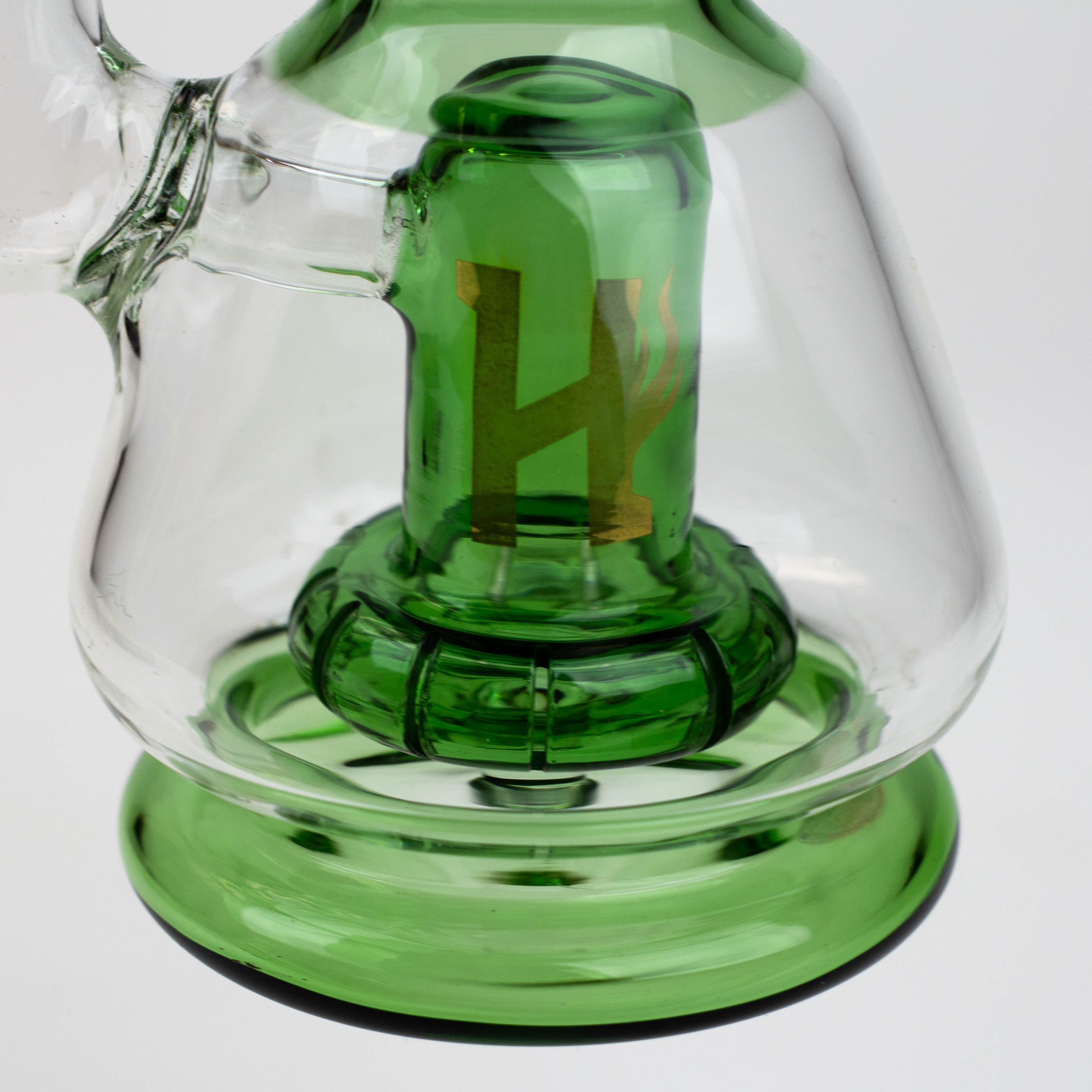 6.5" HAZE glass water bong_5