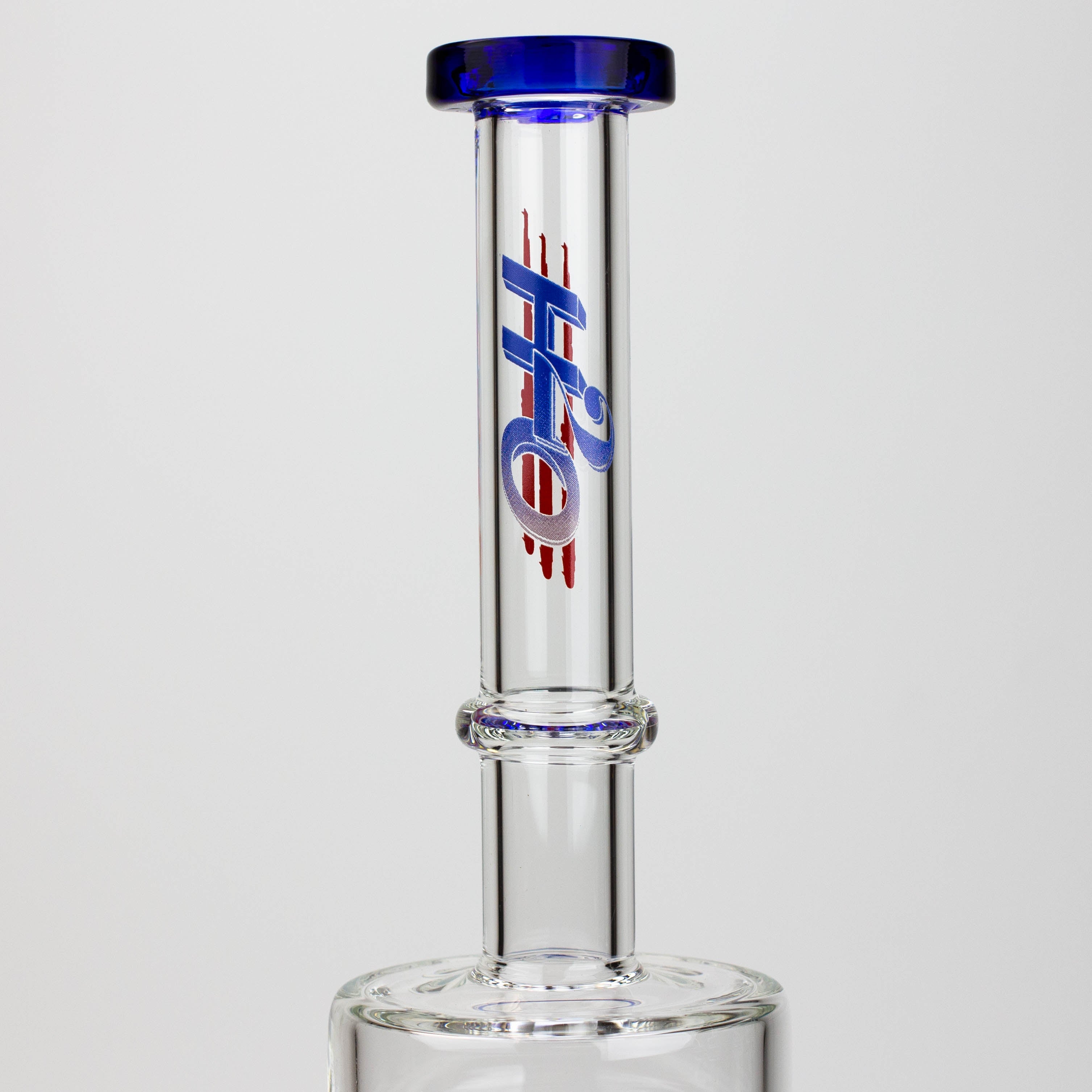 17" H2O dual diffuser glass water bong [H2O-5002]_8