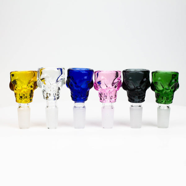 Skull shape glass Small bowl for 14 mm female Joint_0