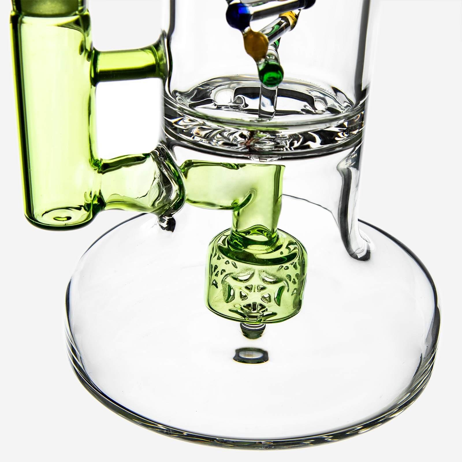 DNA Glass Dab Rig Green - PILOT DIARY