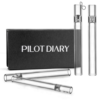 Glass One Hitter Metal Filter Screen - PILOT DIARY