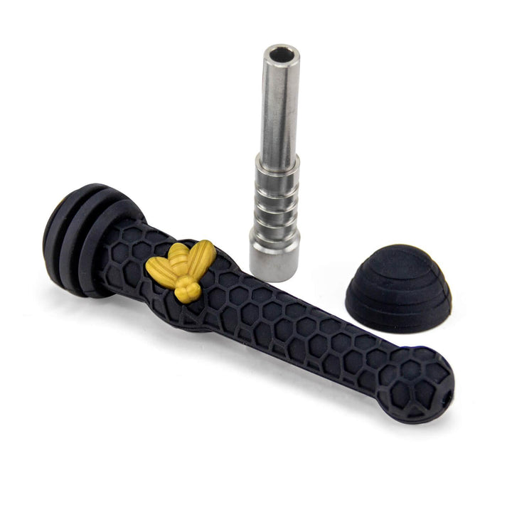 Silicone Honey Straw With 12mm Titanium Nail - PILOT DIARY