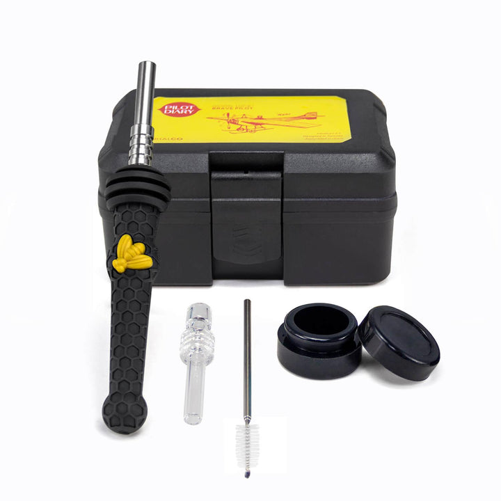Silicone Honey Straw Kit With Travel Case - PILOT DIARY