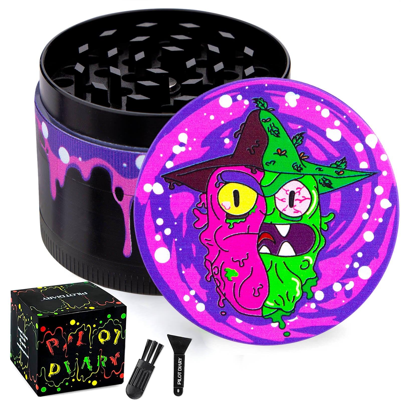 Scary Terry Metal Herb Grinder - PILOTDIARY