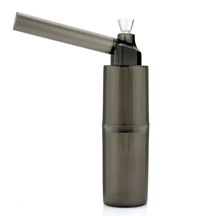 Black Portable Toppuff Water Bottle Bong