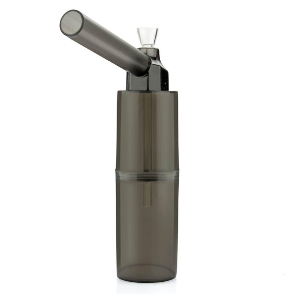 Portable Toppuff Water Bottle Pipe Kit in black - PILOTDIARY