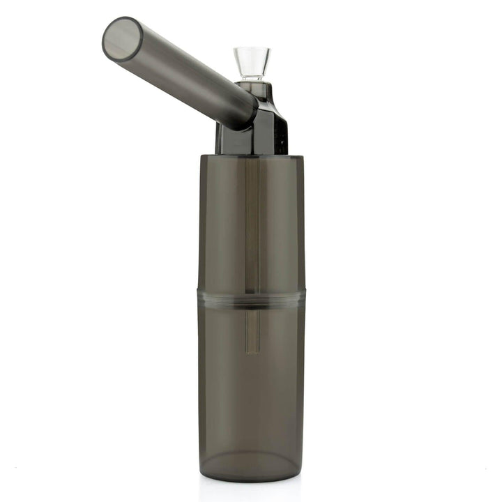 Portable Toppuff Water Bottle Pipe Kit in black - PILOTDIARY