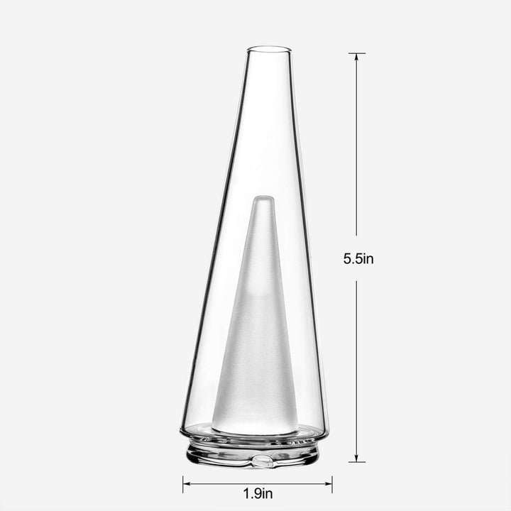 Puffco Peak Glass Replacement size reference dimensions