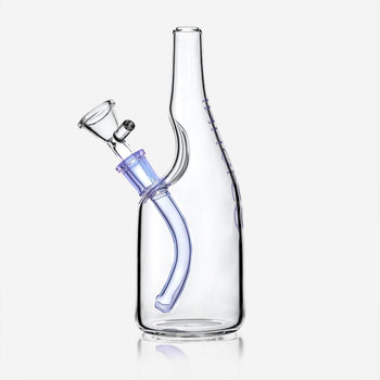 Sake Bottle Glass Water Pipe - PILOT DIARY
