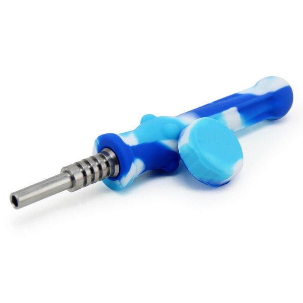 Reusable Silicone Honey Straw 6.5" with titanium tip - PILOTDIARY