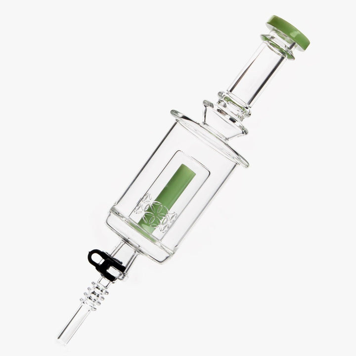 Seed Of Life Perc Glass Nectar Straw