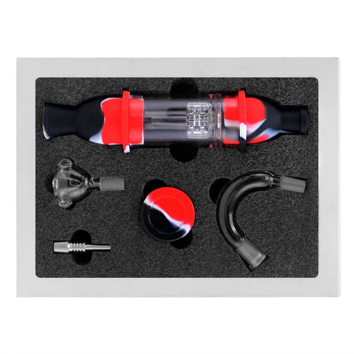 Silicone Honey Straw kit packaging display