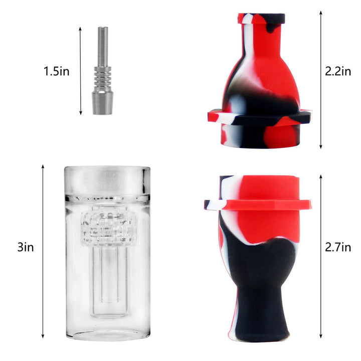 Silicone Honey Straw Nectar Collector Size