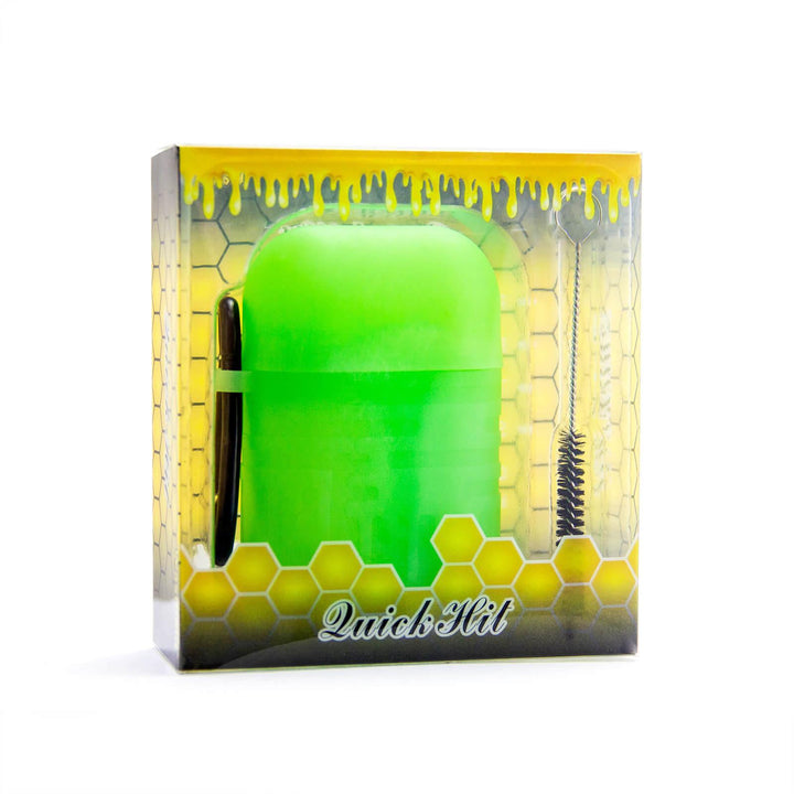 Silicone One Hitter Dugout with included buckle and packaging box