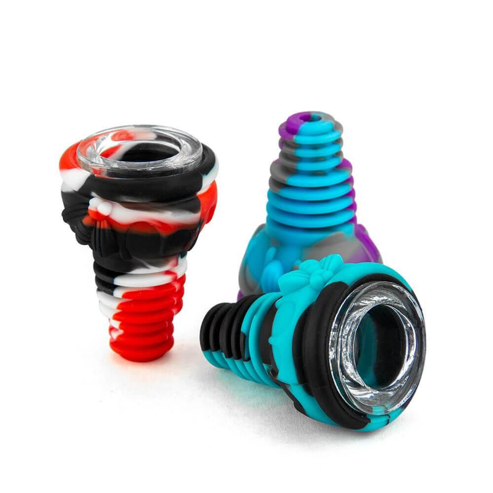 3Pcs Silicone Water Pipes Bowl - PILOT DIARY