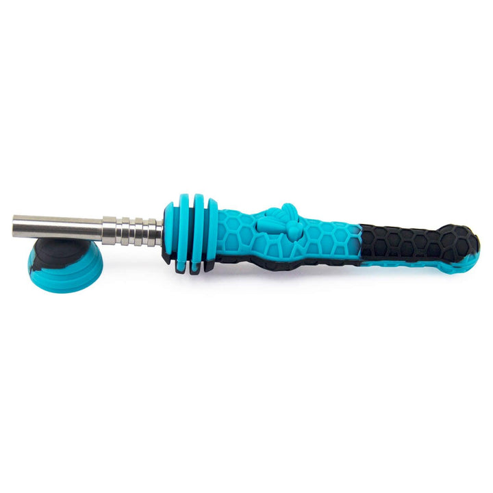 Silicone Dab Straw with Cap 6.5" - PILOT DIARY