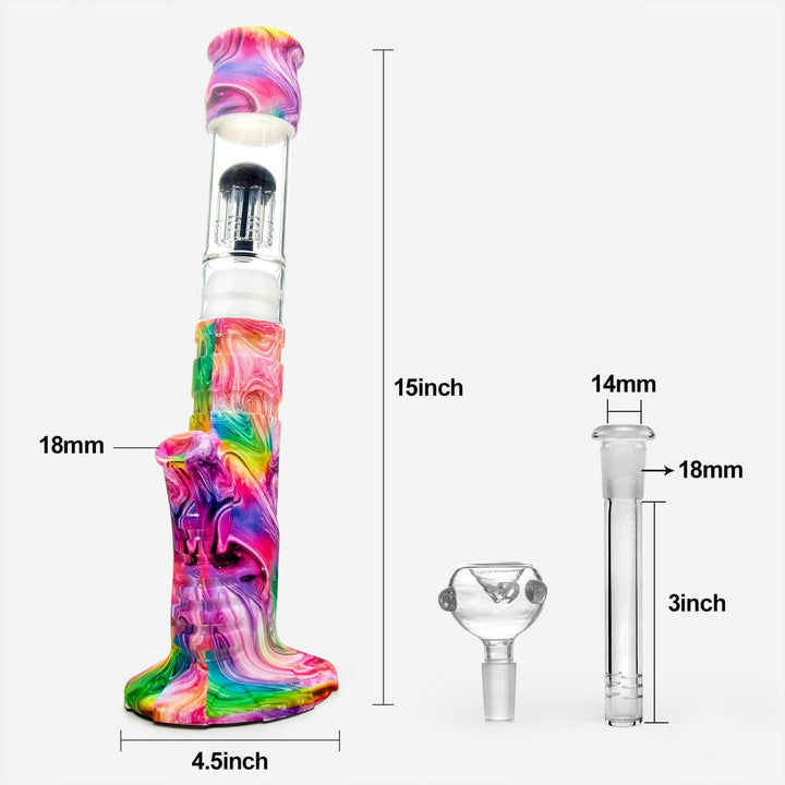 Silicone Glass Water Pipe | PILOT DIARY