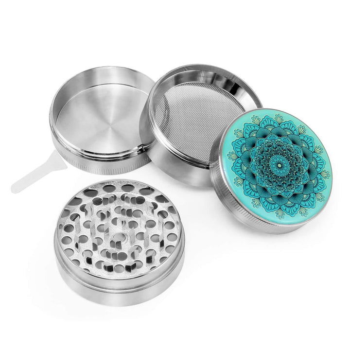 Mandala grinder silver edition full parts
