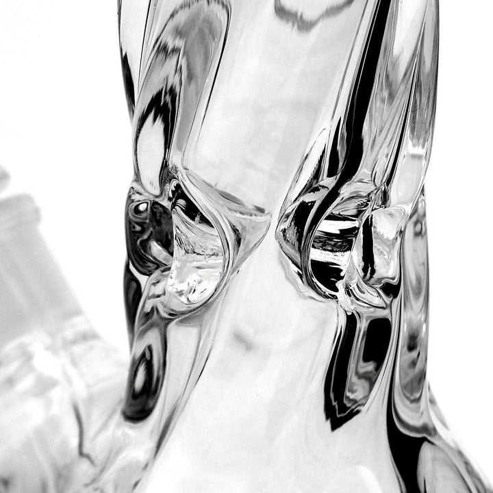 Twist Glass Bong with ice catcher