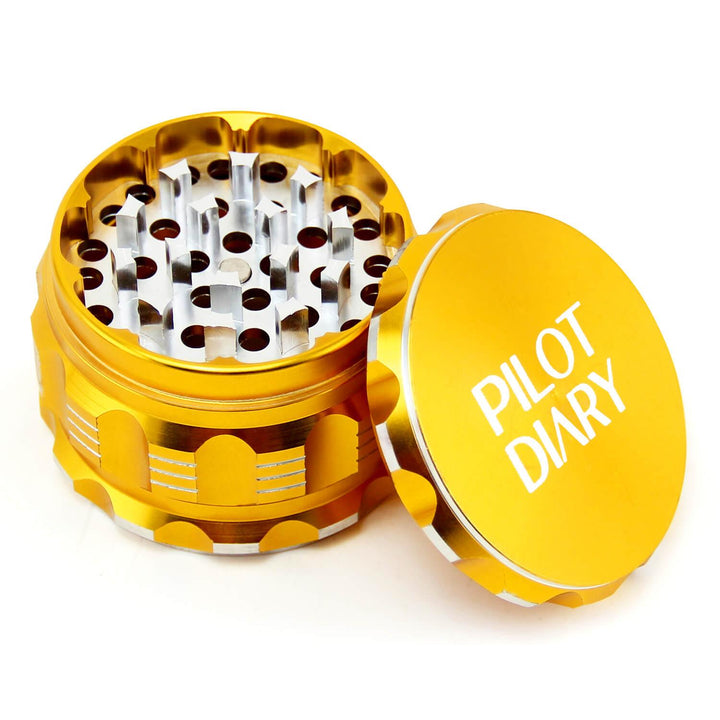 Gold Weed Grinder - PILOT DIARY