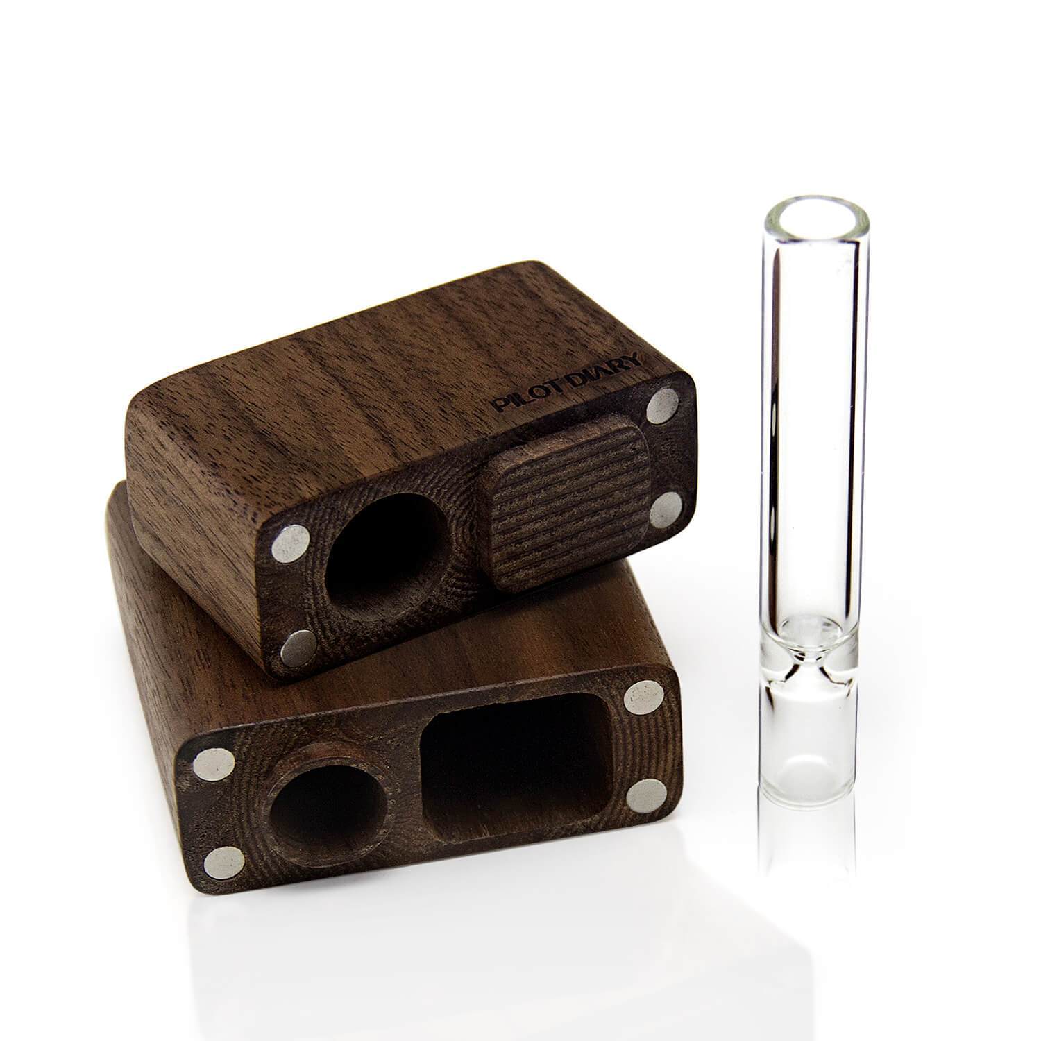 Wood Dugout With Glass One Hitter - PILOT DIARY