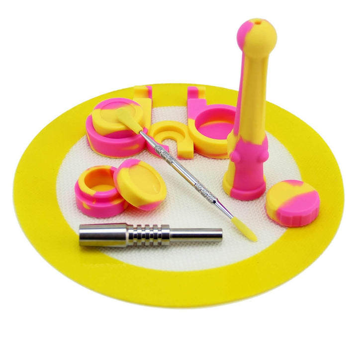 Reusable Silicone Honey Straw Kit Travel Bag - PILOT DIARY